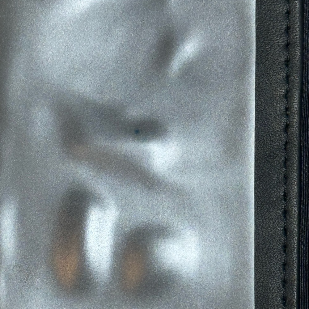 Harley-Davidson Black Leather Wallet Checkbook Holder Sleeve and ID Slot - Picture 7 of 8